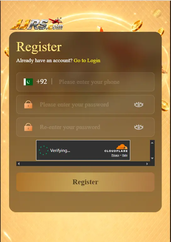 JJRS Game registration 