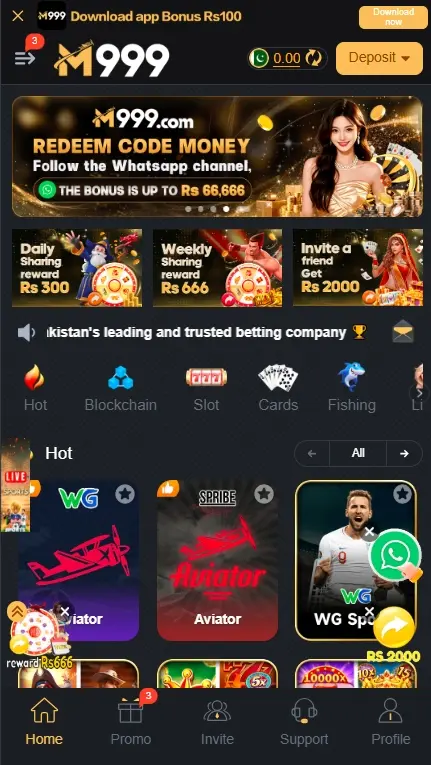 M999 Game home page